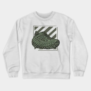 Balen Defender Green Sneaker Crewneck Sweatshirt